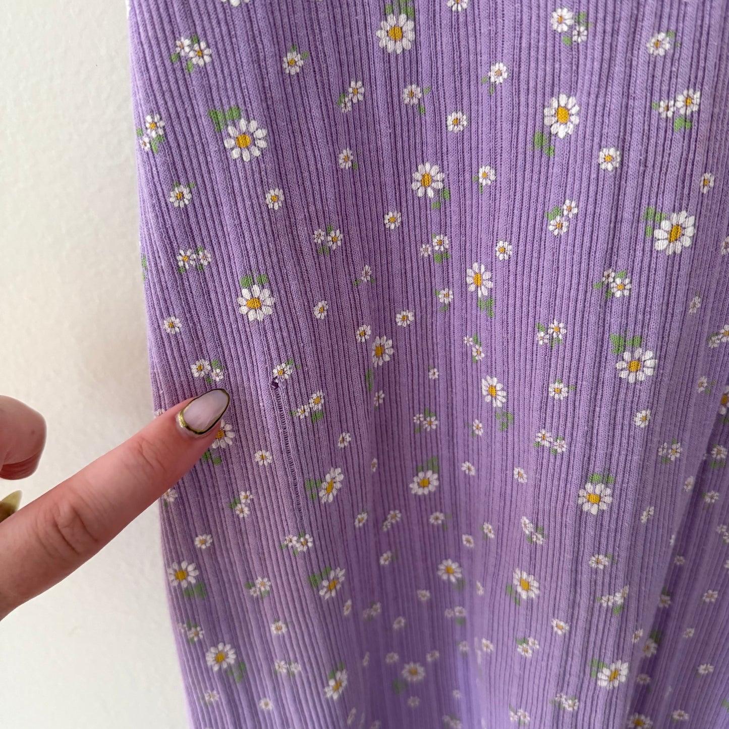 Size 6/7 | Vintage Daisy print dress
