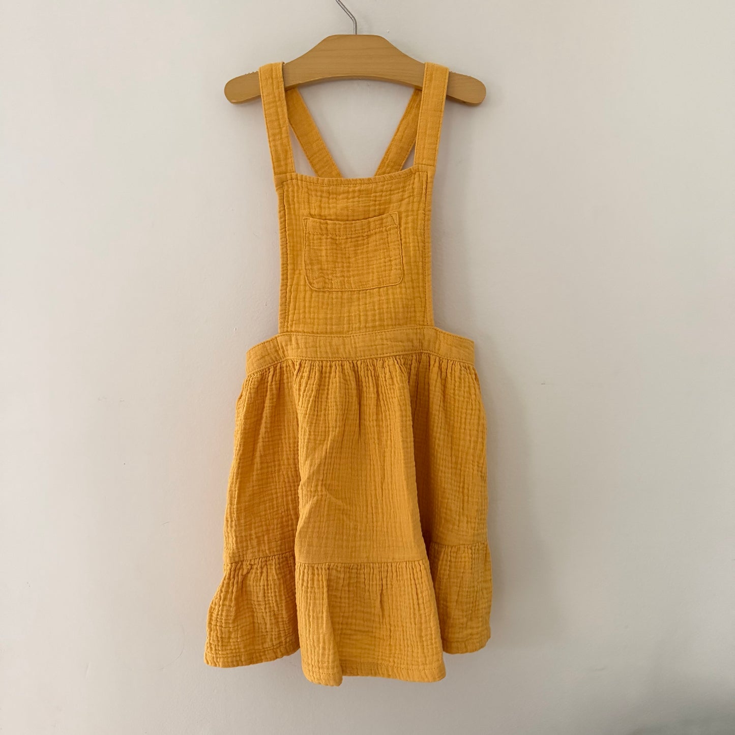 Size 5T | Mustard pinafore