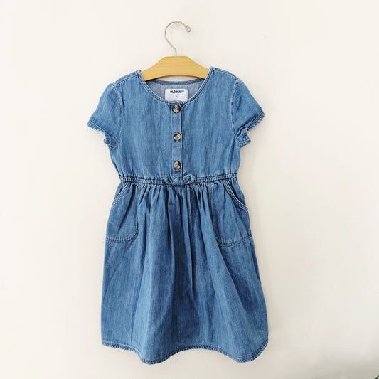 Size 5T | Denim dress