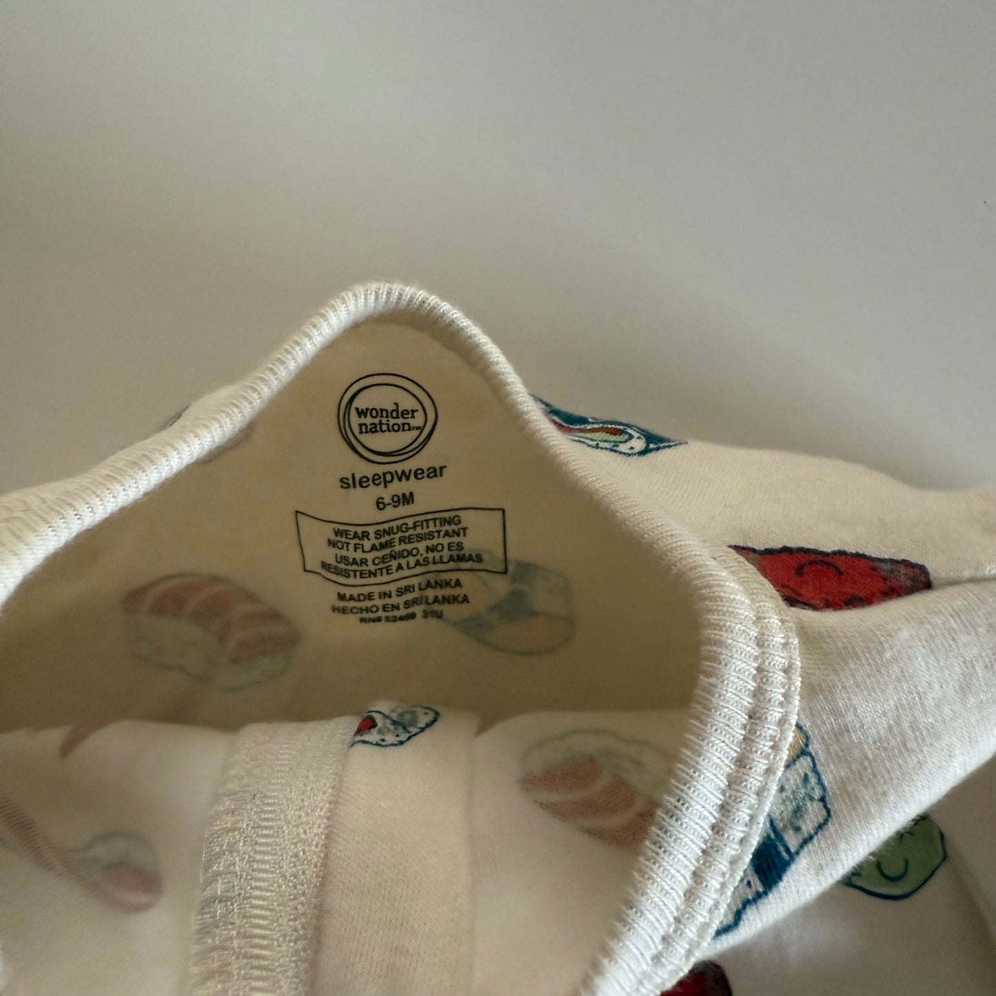 Size 6-9 months | Sushi sleeper