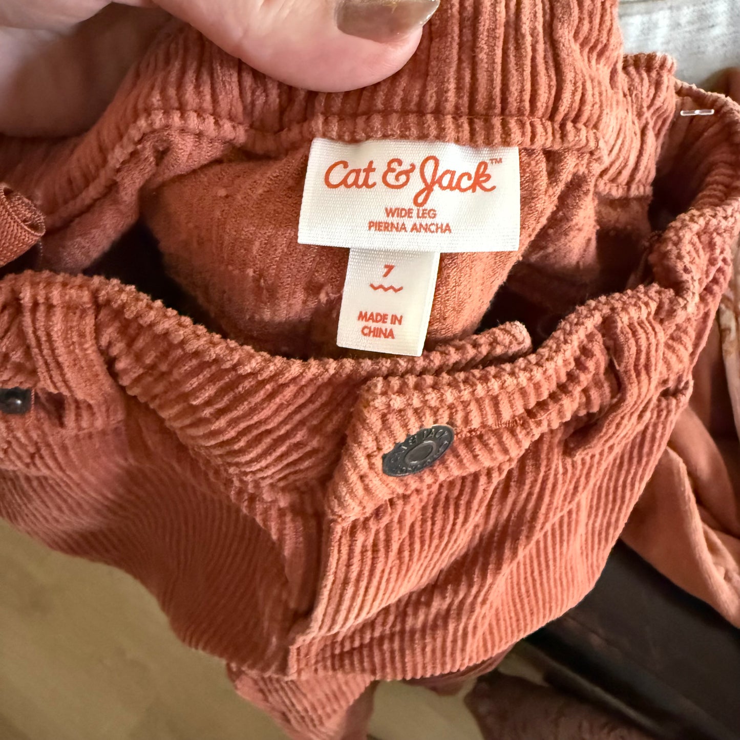 Size 7 | Wide Leg Corduroy Pants