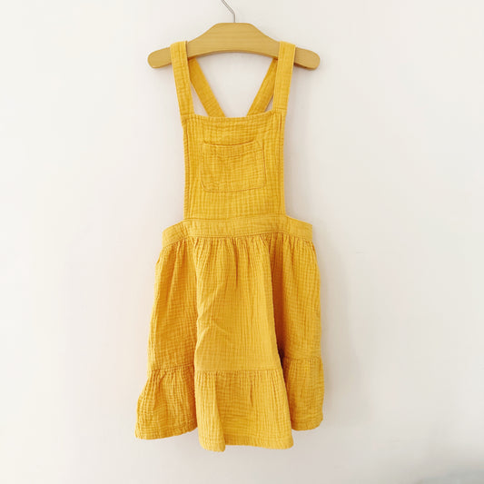 Size 5T | Mustard pinafore
