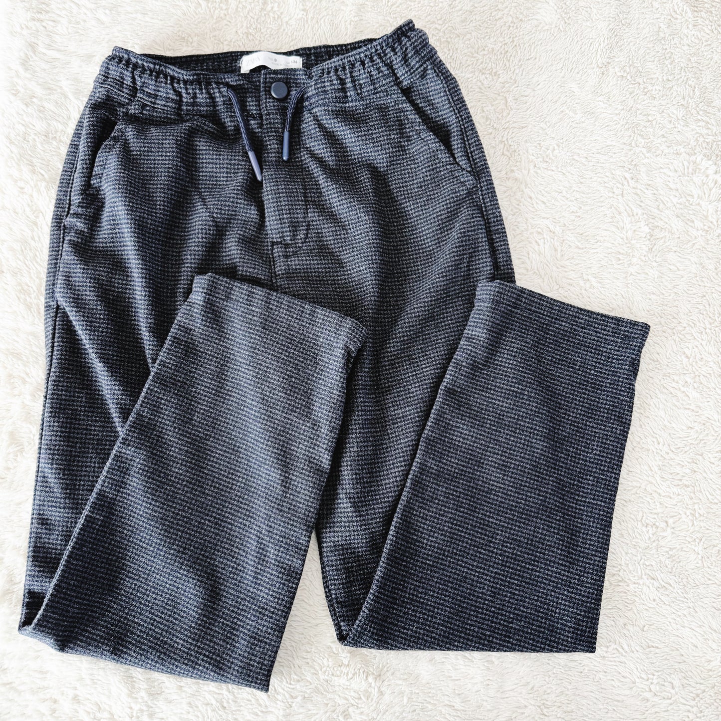 Size 9 | Zara micro plaid boys pants