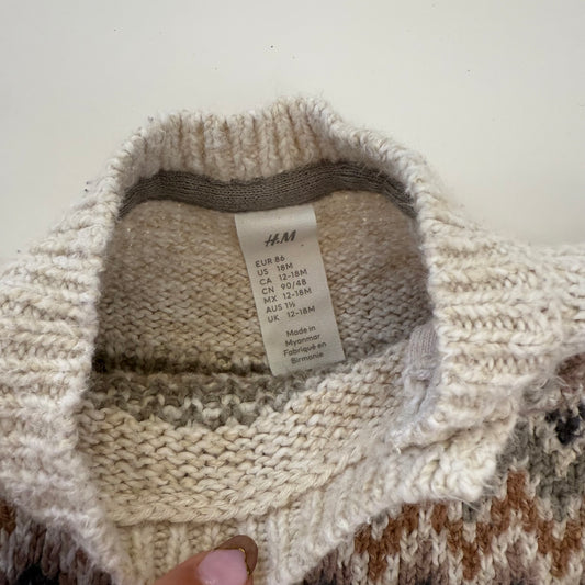 Size 18 months | H&M knit sweater