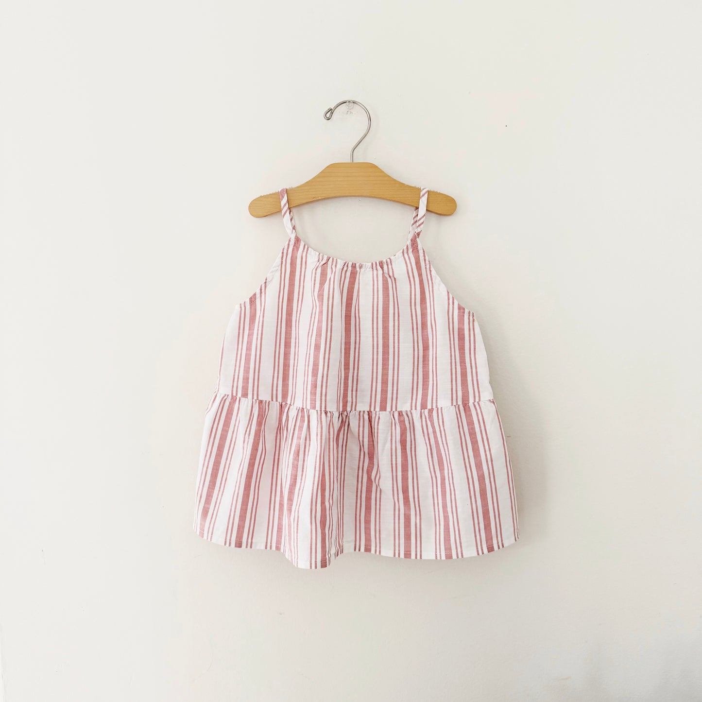 Size 7 | Striped peplum top