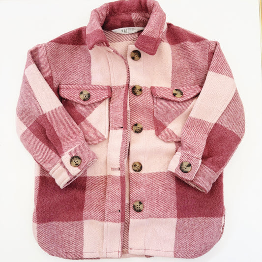 Size 4T | H&M Plaid Shacket