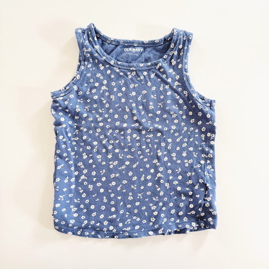 Size 4T | Floral tank top