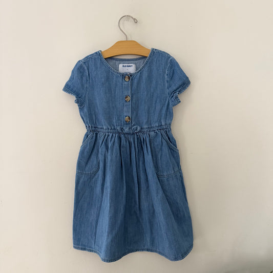 Size 5T | Denim dress