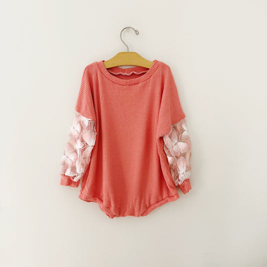 Size 2T | Mesh sleeve bubblesuit