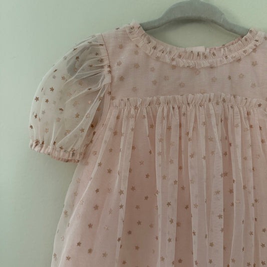 Size 12 months | Cat & Jack metallic star dress