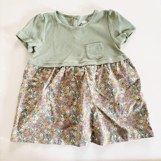 Size 4T | Peplum style floral top