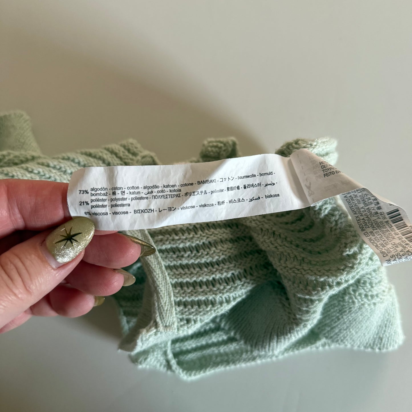Size 12-18 | Zara knit top