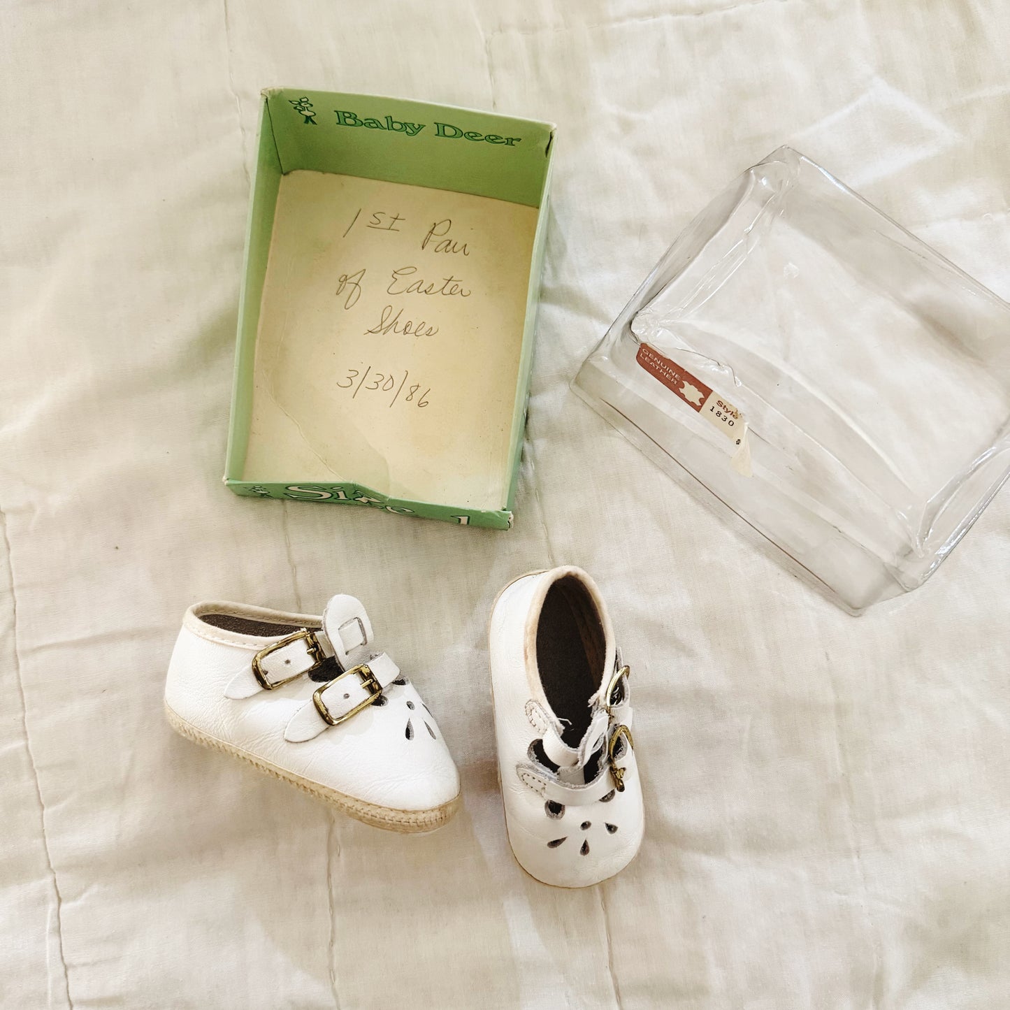 Infant | Vintage 80’s genuine leather mary janes