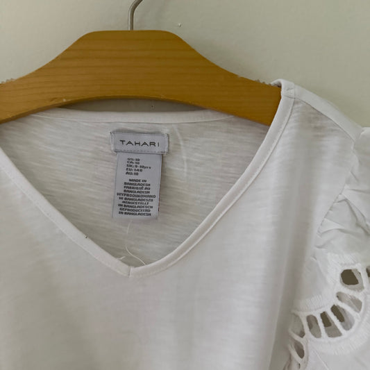 Size 10 | NWT Tahari Lace detail blouse
