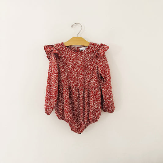 Size 3T| Floral baby romper