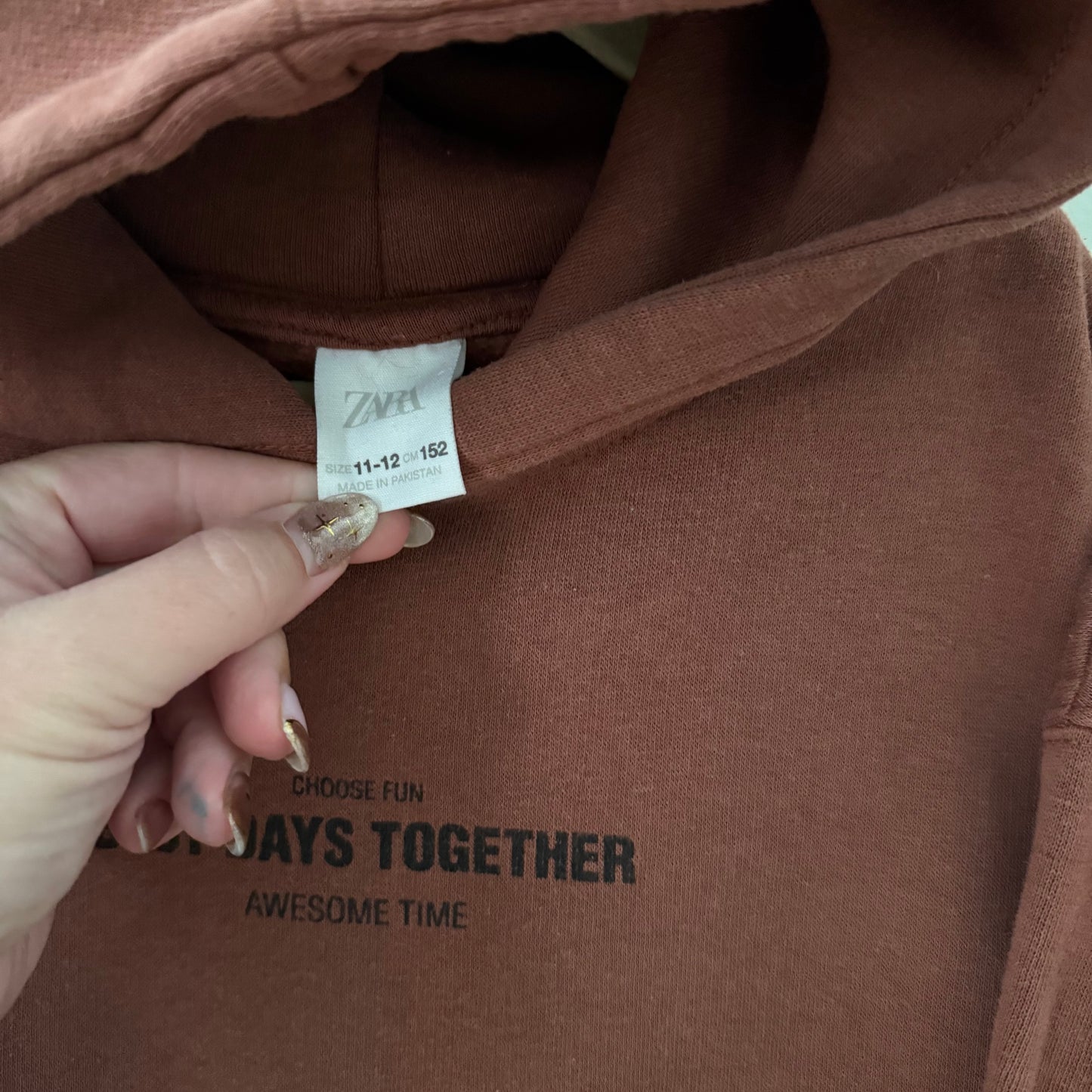 Size 11/12 | Zara gender neutral hoodie