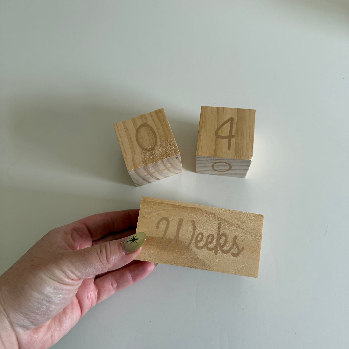 Wooden Milestone Blocks