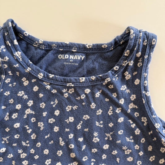 Size 4T | Floral tank top