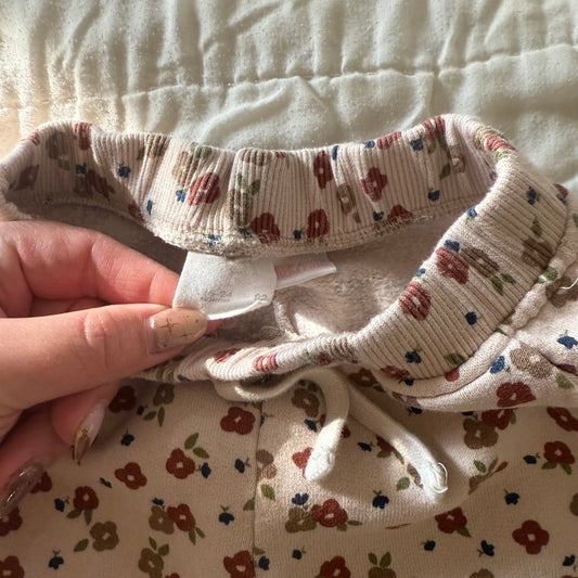 Size 18-24 mos | Zara floral sweatpants