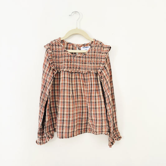| Old Navy plaid top
