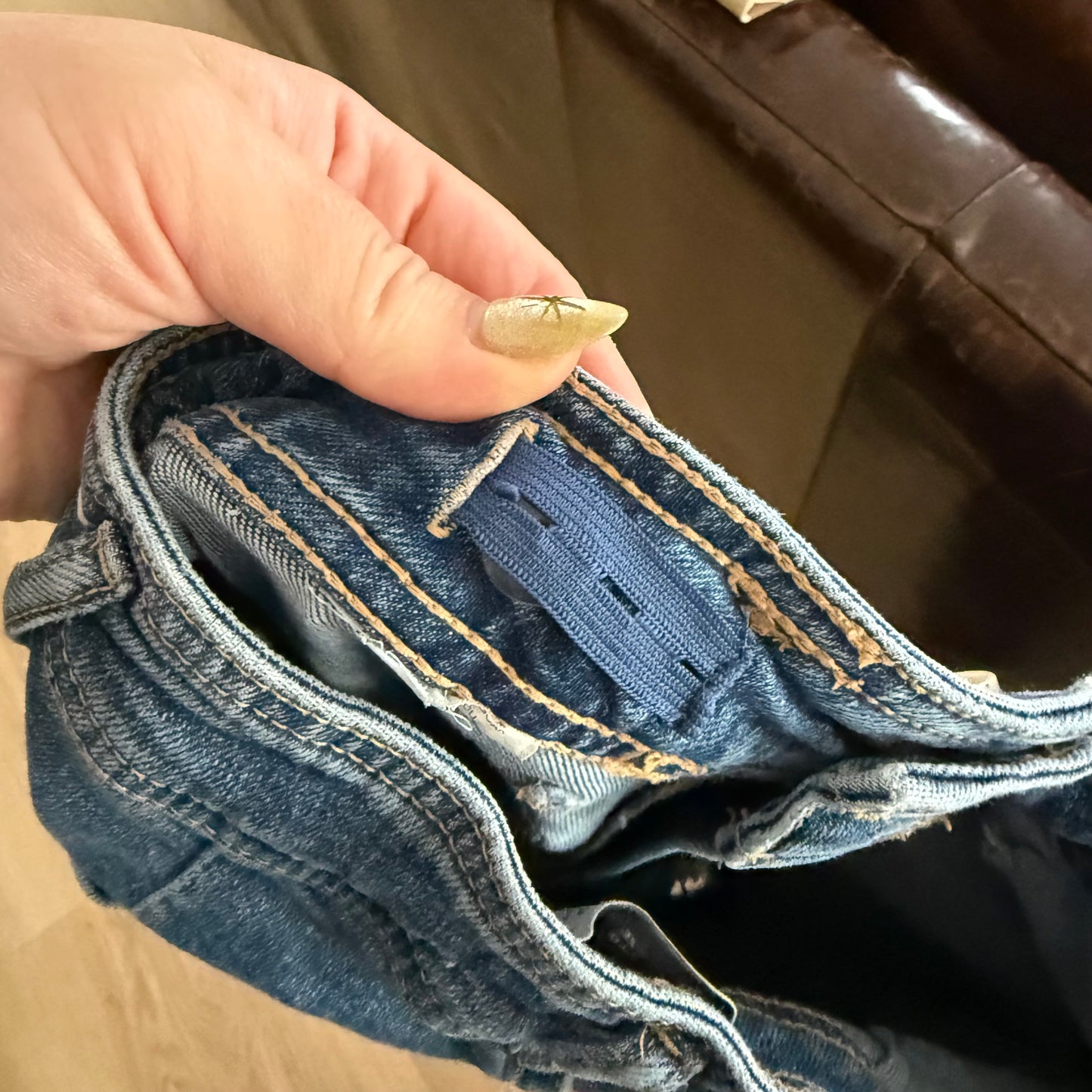 Size 11/12 | Zara wide leg jeans
