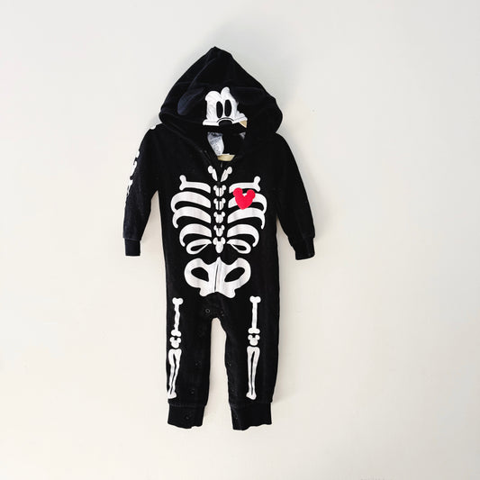 Size 12-18 months | Mickey hooded spooky romper