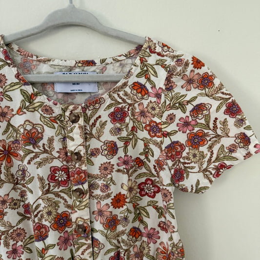 Size 5 | Old Navy Floral Jumpsuit