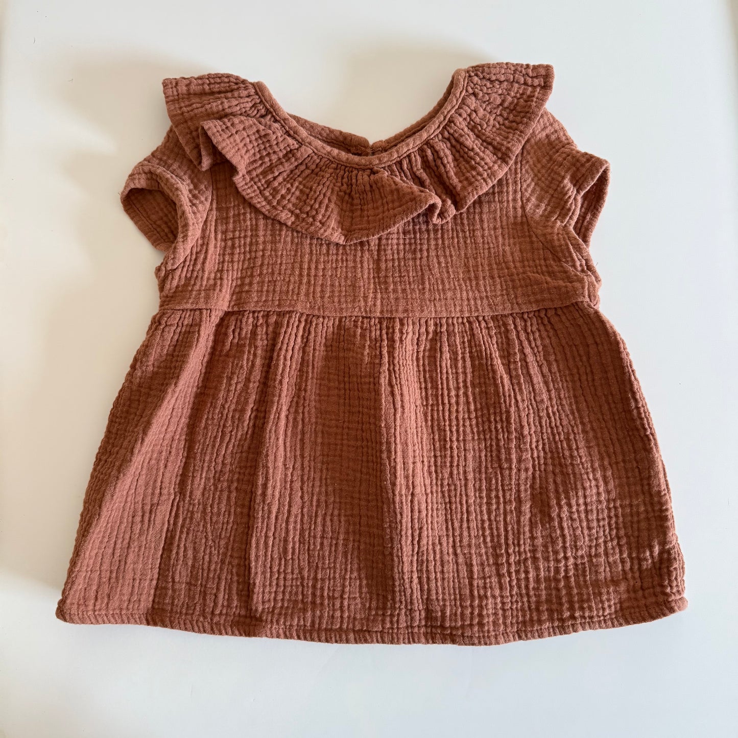 Size 6 | Gauzy ruffle detail top