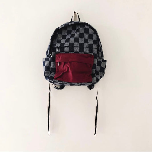 Checkerboard toddler/kids back pack