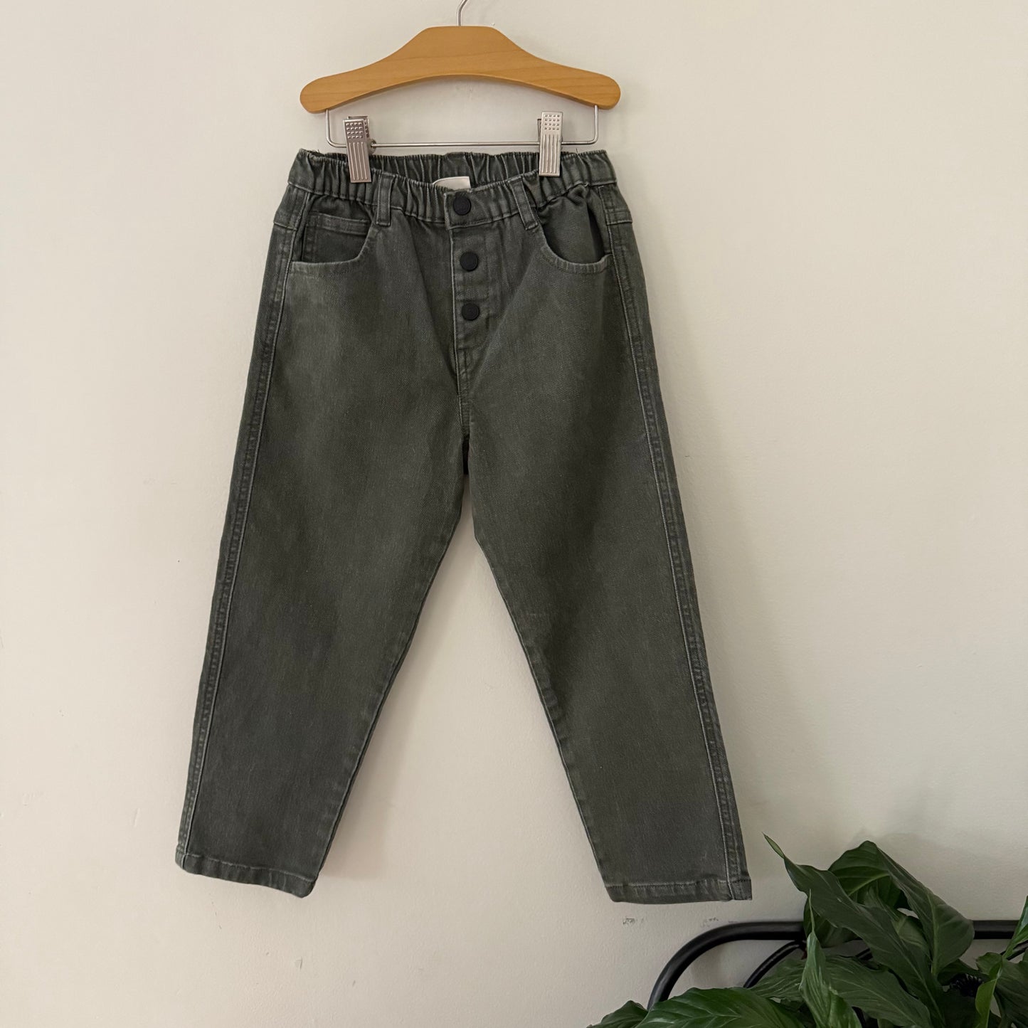 Size 5T | Olive denim pants