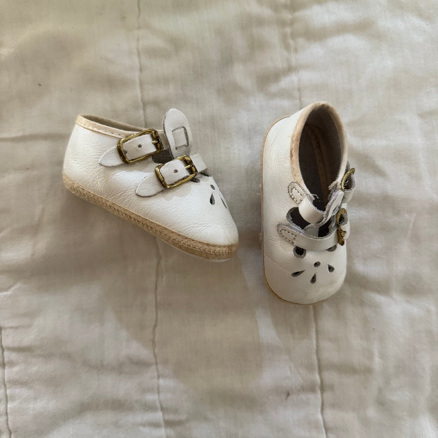 Infant | Vintage 80’s genuine leather mary janes