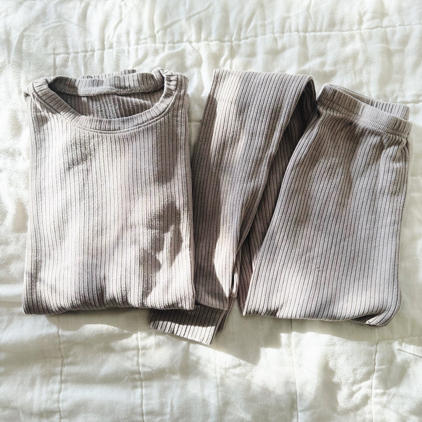 Size 7/8 | Ribbed pajama set