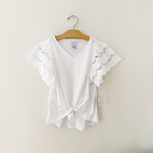 Size 10 | NWT Tahari Lace detail blouse