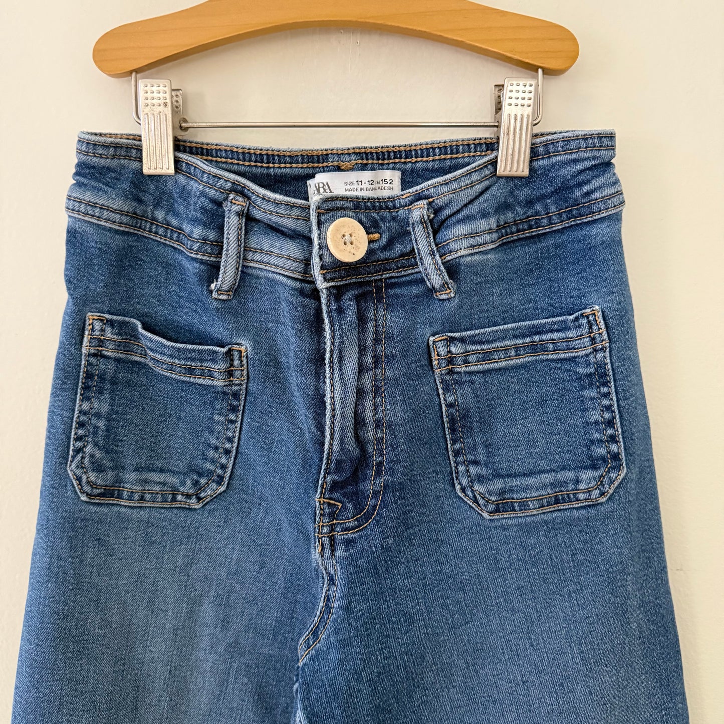 Size 11/12 | Zara wide leg jeans
