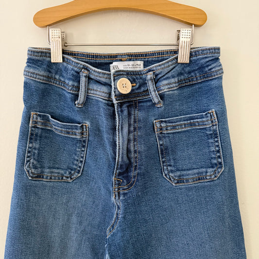 Size 11/12 | Zara wide leg jeans