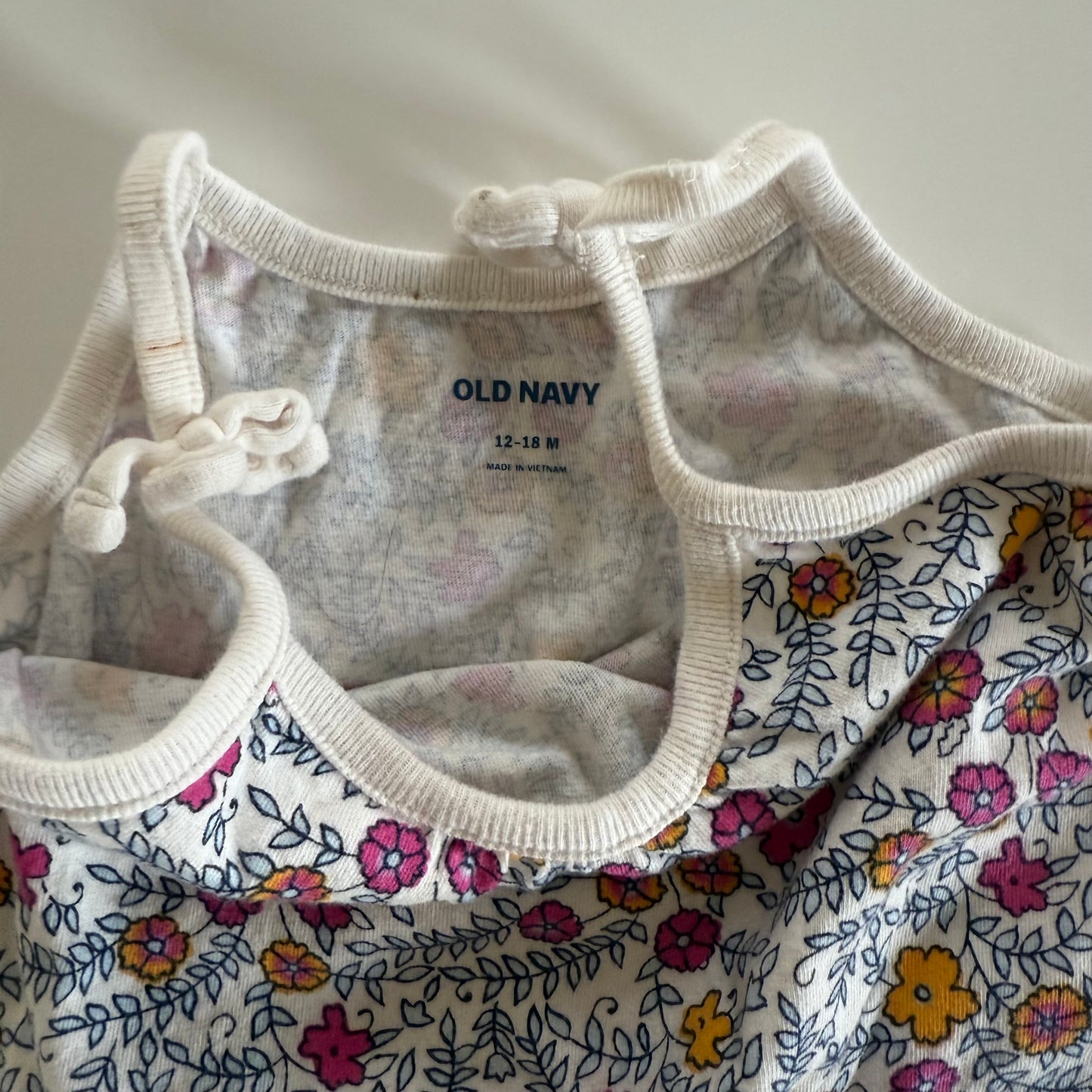 Size 12-18 | Floral romper