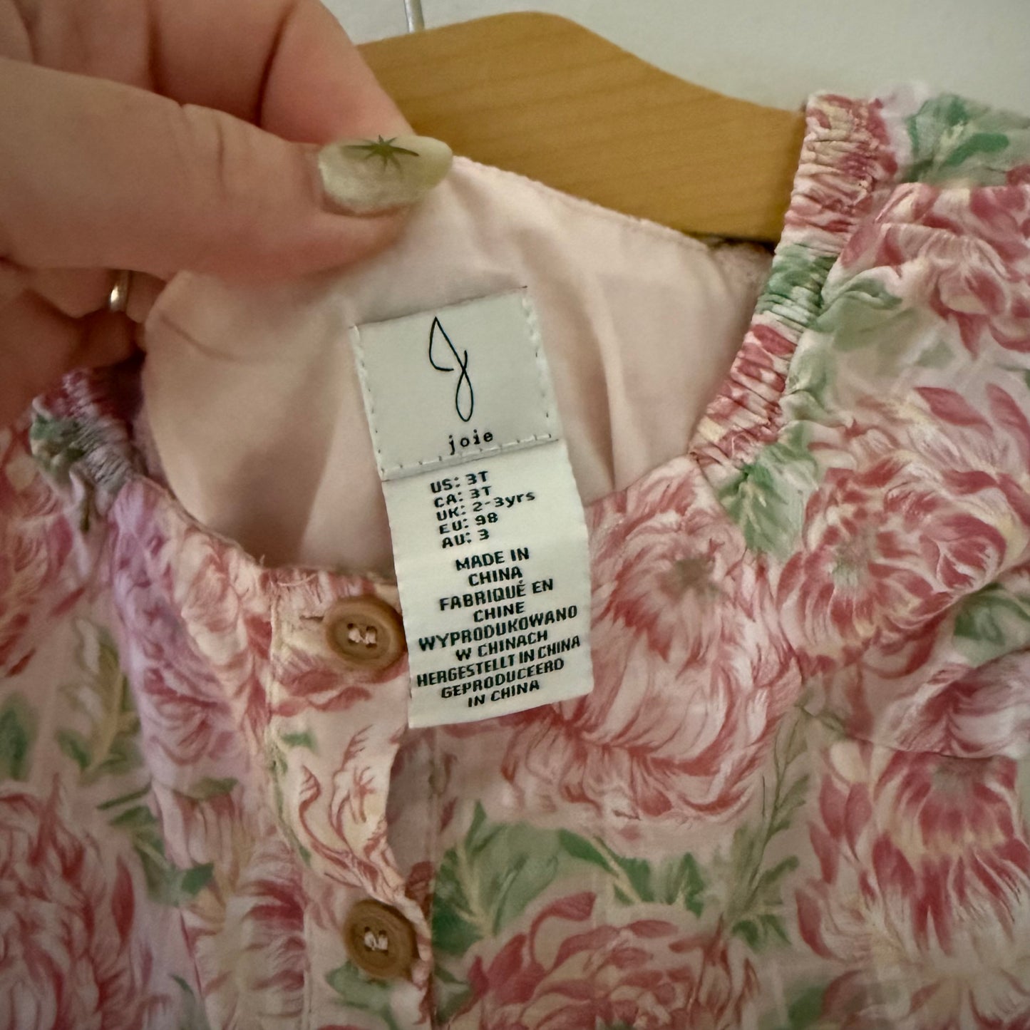 Size 3T | Joie tiered dress