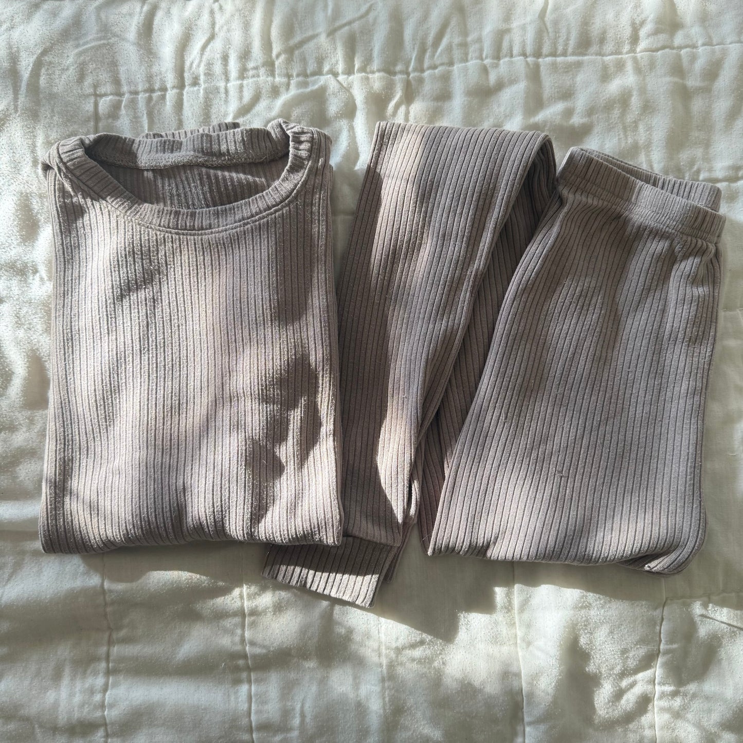 Size 7/8 | Ribbed pajama set