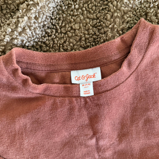 Size 7/8 | Matching velour set
