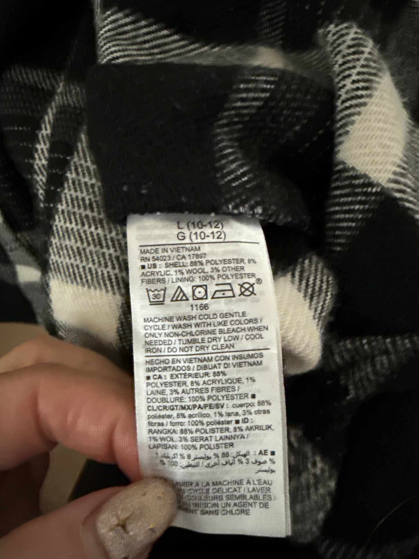 Size 10/12 | Old Navy plaid shacket